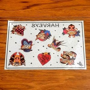 Harveys "Tough as a Mother" Temporary  Tattoos
